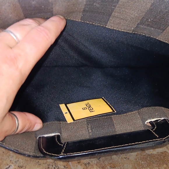 REHAB FENDI CARTELLA PENGUIN ORIGINALE BRIEFCASE - Picture 6 of 12